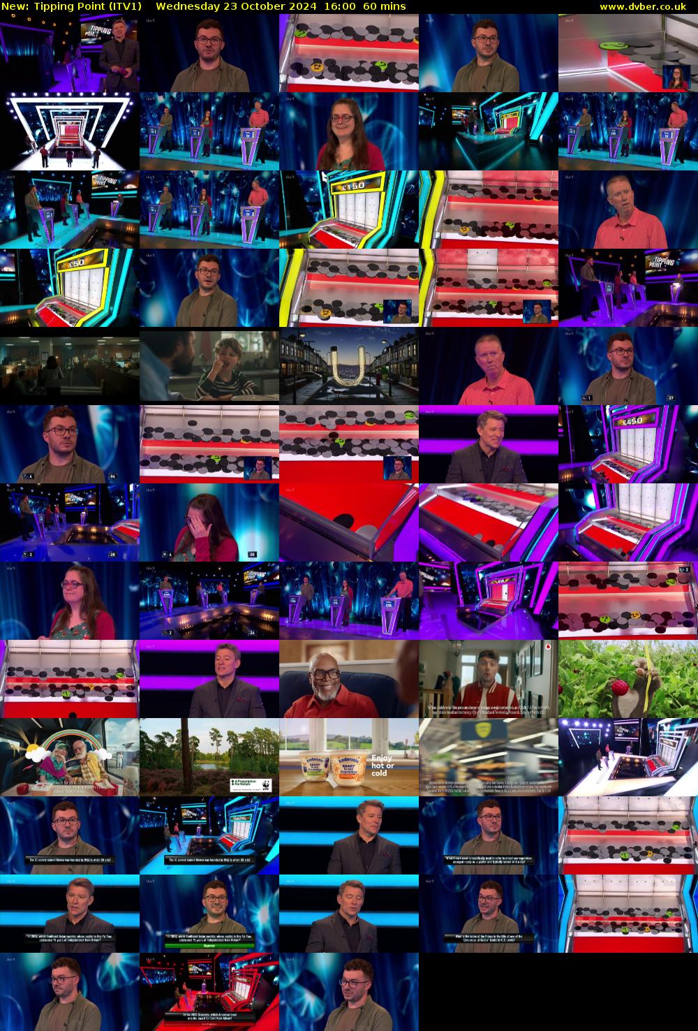 Tipping Point (ITV1) Wednesday 23 October 2024 16:00 - 17:00