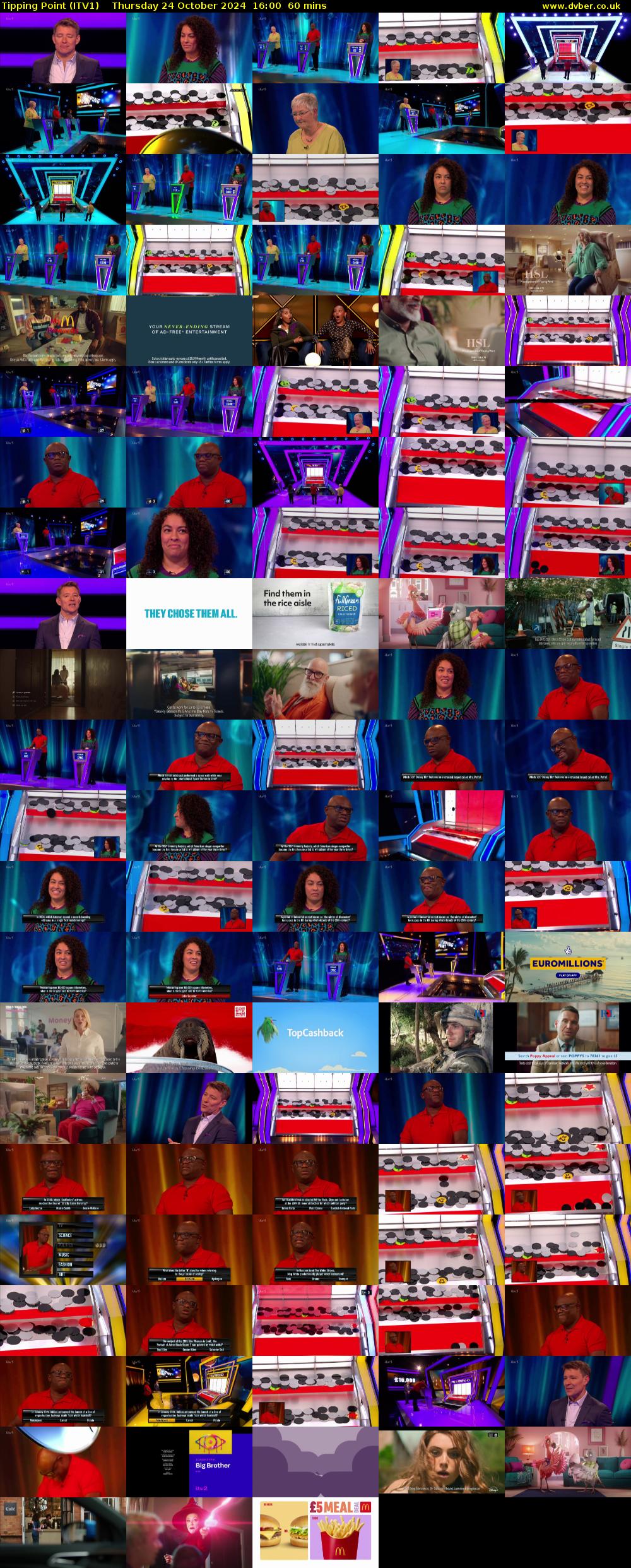 Tipping Point (ITV1) Thursday 24 October 2024 16:00 - 17:00