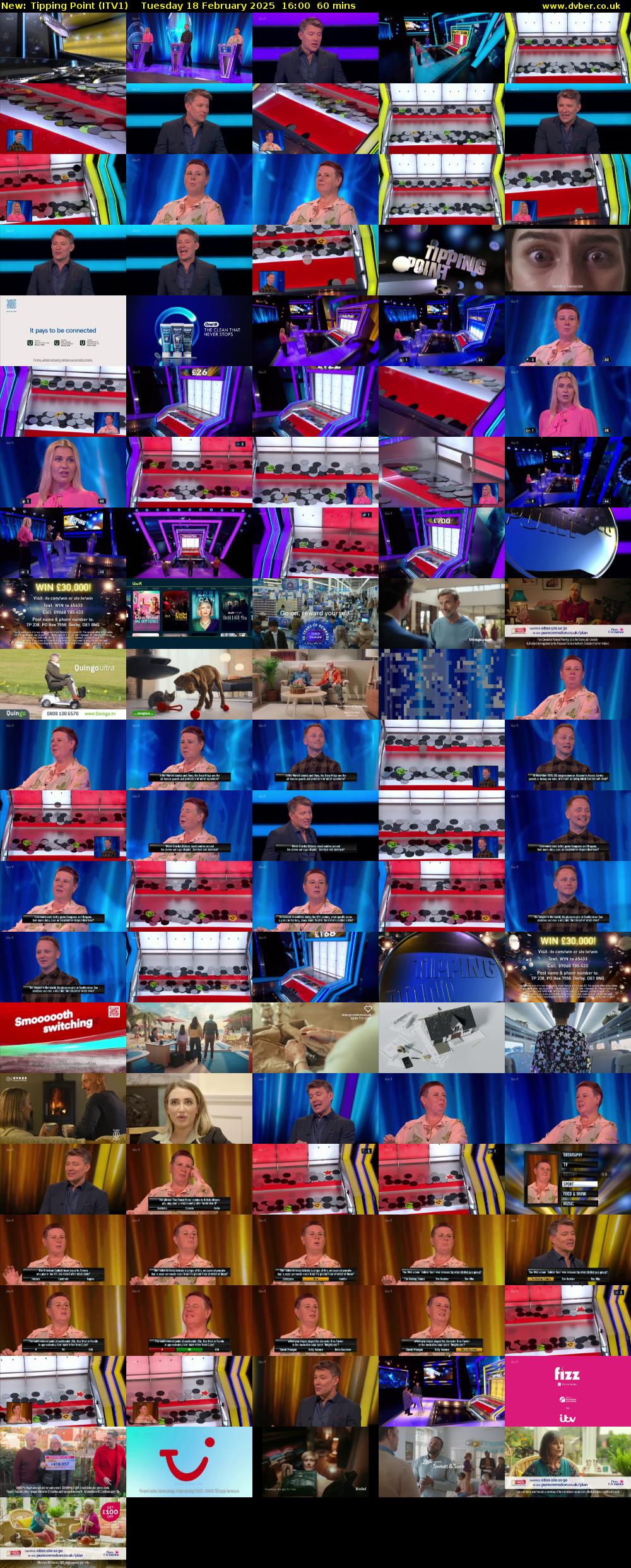 Tipping Point (ITV1) Tuesday 18 February 2025 16:00 - 17:00