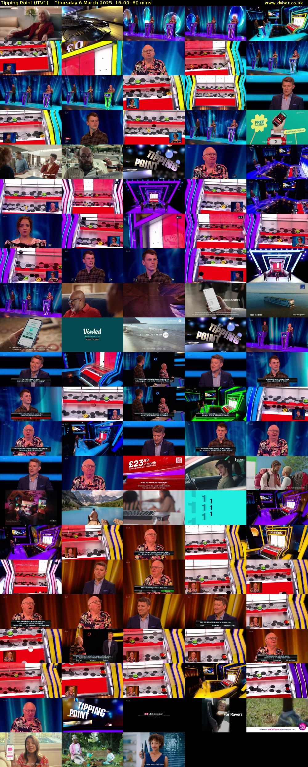 Tipping Point (ITV1) Thursday 6 March 2025 16:00 - 17:00