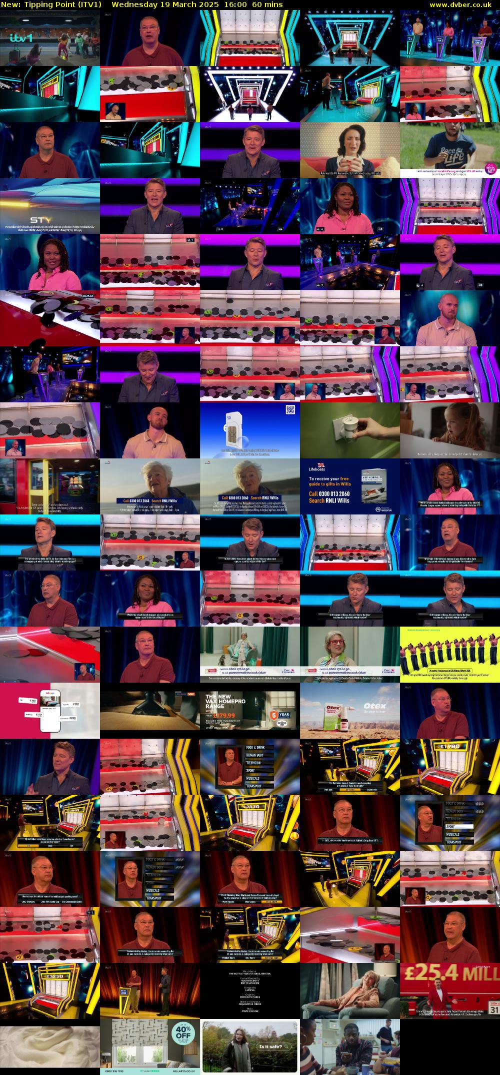 Tipping Point (ITV1) Wednesday 19 March 2025 16:00 - 17:00