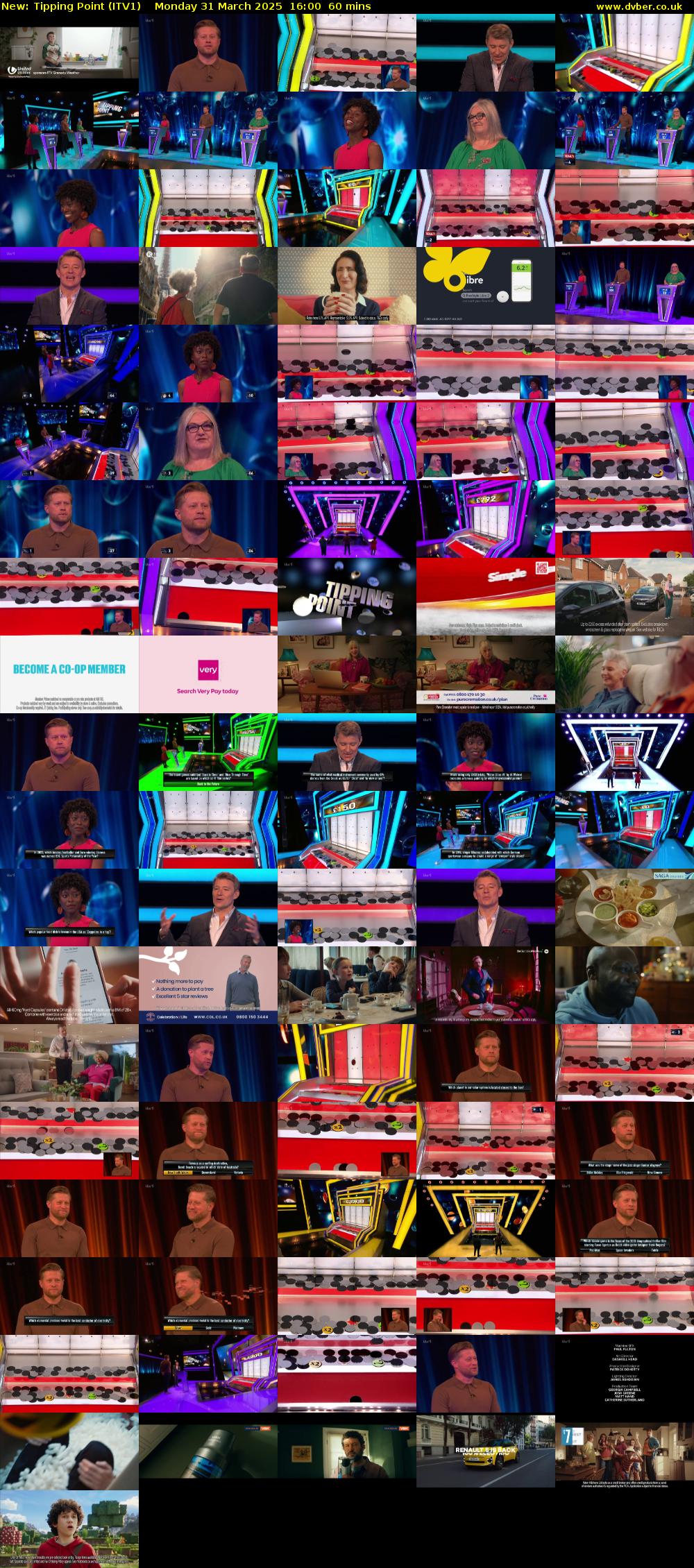 Tipping Point (ITV1) Monday 31 March 2025 16:00 - 17:00