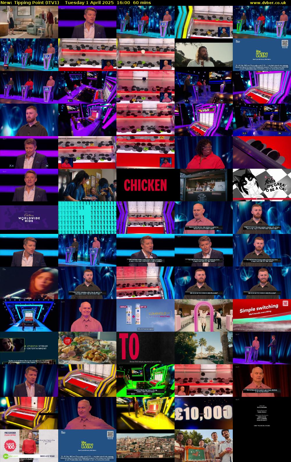 Tipping Point (ITV1) Tuesday 1 April 2025 16:00 - 17:00