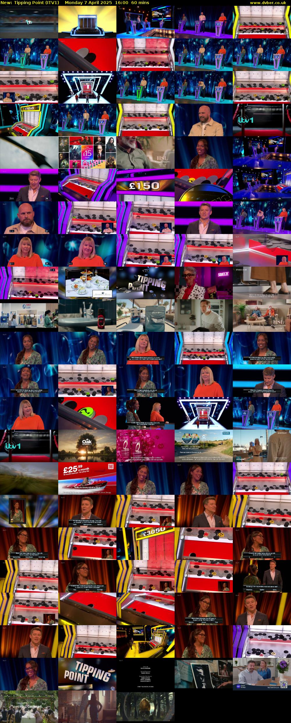 Tipping Point (ITV1) Monday 7 April 2025 16:00 - 17:00