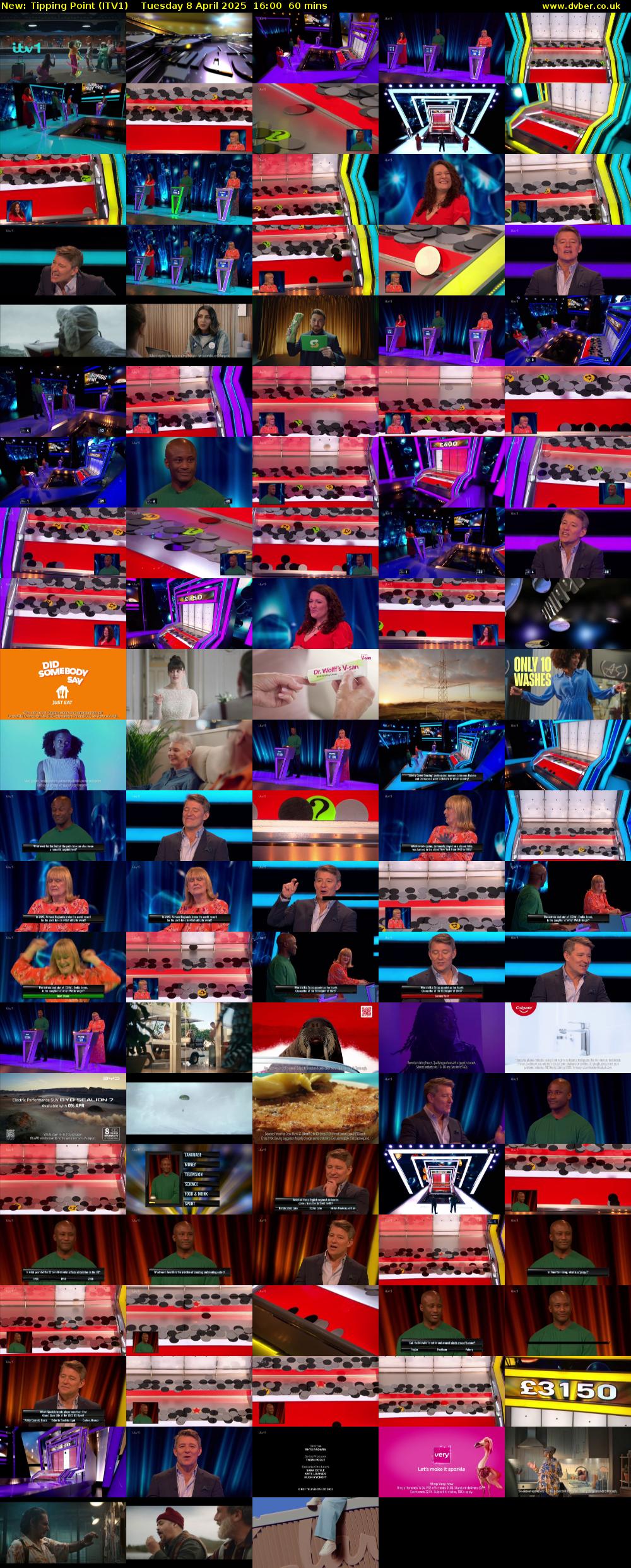 Tipping Point (ITV1) Tuesday 8 April 2025 16:00 - 17:00