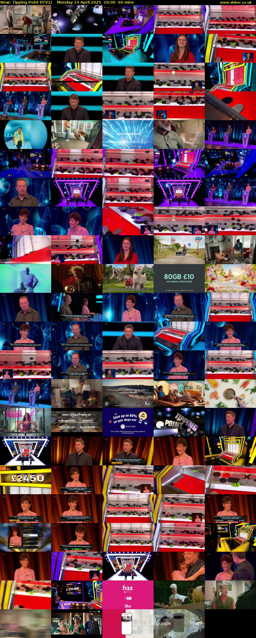 Tipping Point (ITV1) Monday 14 April 2025 16:00 - 17:00