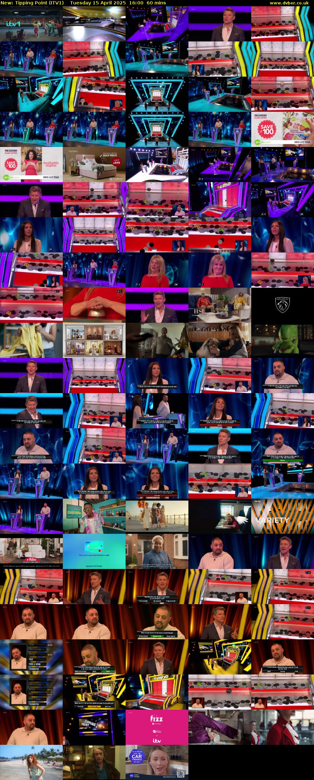 Tipping Point (ITV1) Tuesday 15 April 2025 16:00 - 17:00