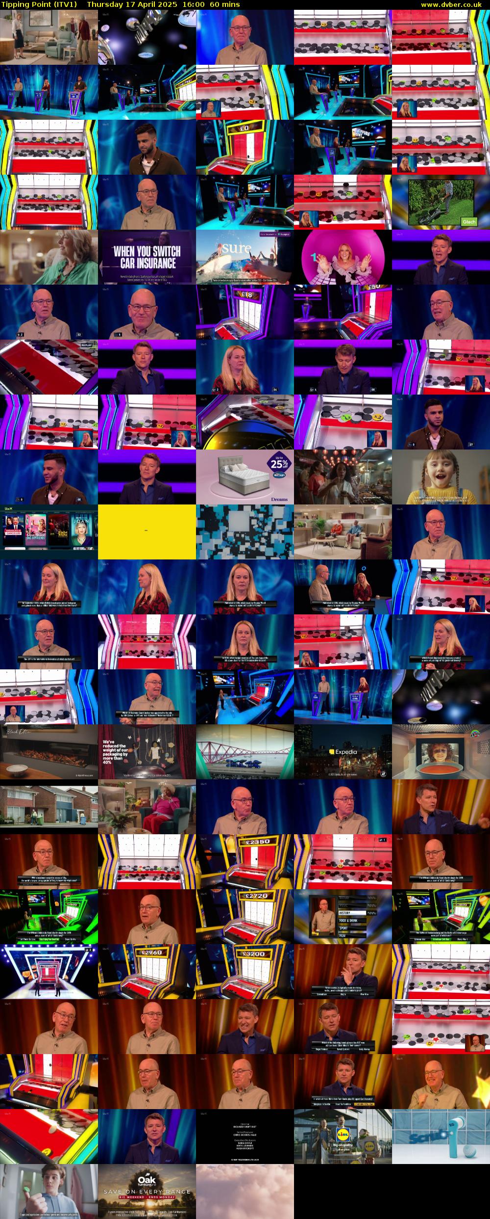 Tipping Point (ITV1) Thursday 17 April 2025 16:00 - 17:00