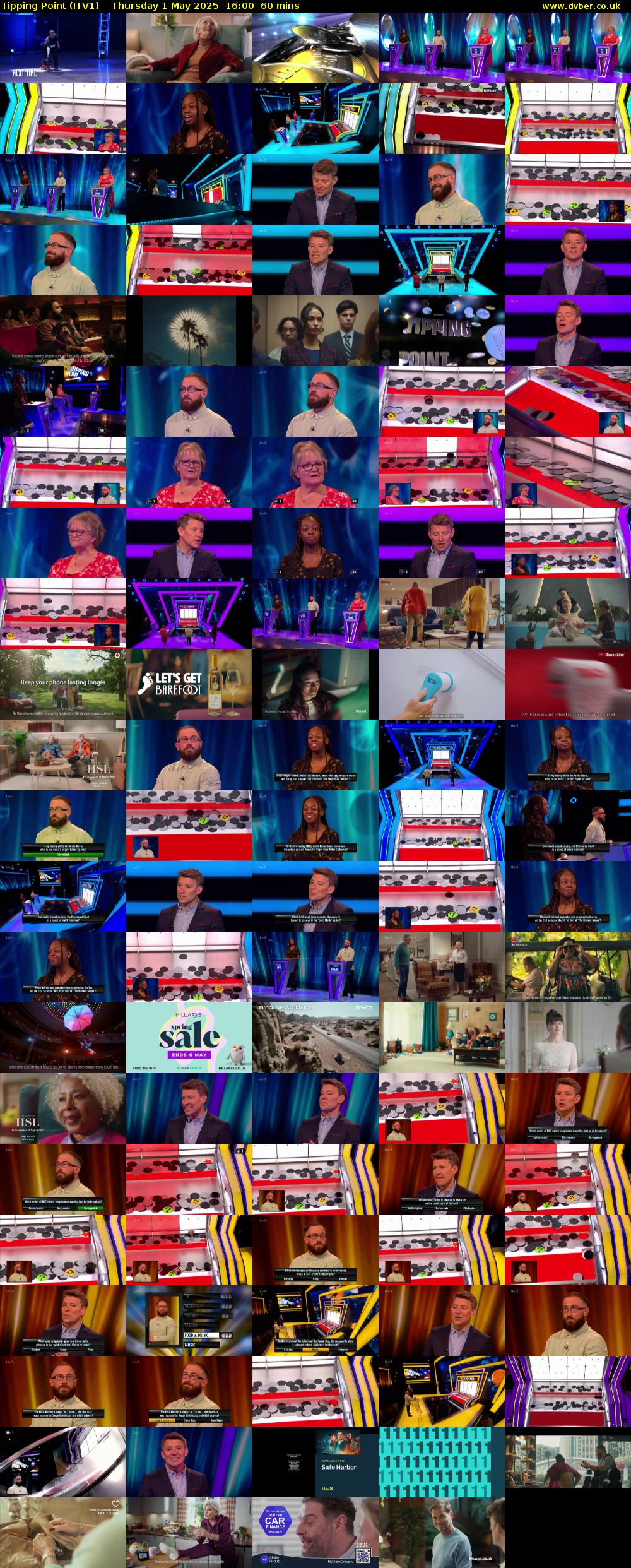 Tipping Point (ITV1) Thursday 1 May 2025 16:00 - 17:00