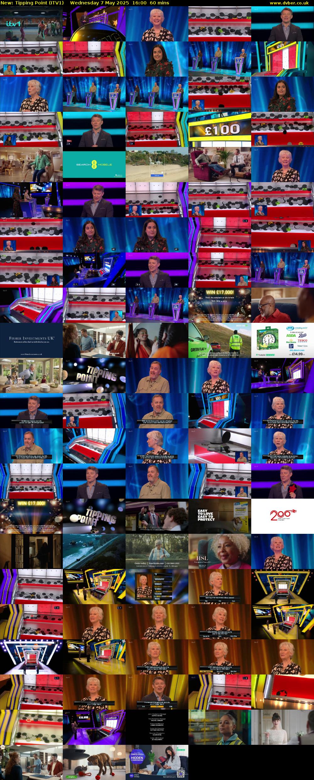 Tipping Point (ITV1) Wednesday 7 May 2025 16:00 - 17:00