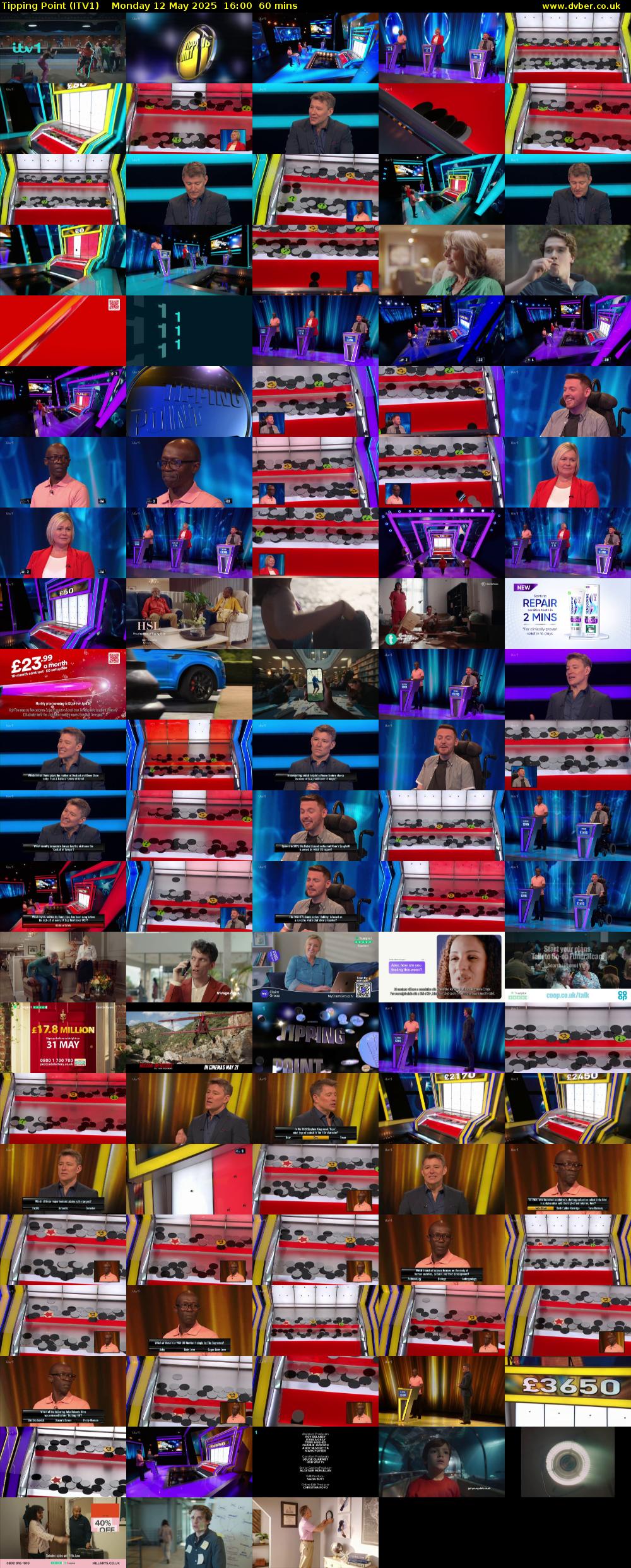 Tipping Point (ITV1) Monday 12 May 2025 16:00 - 17:00