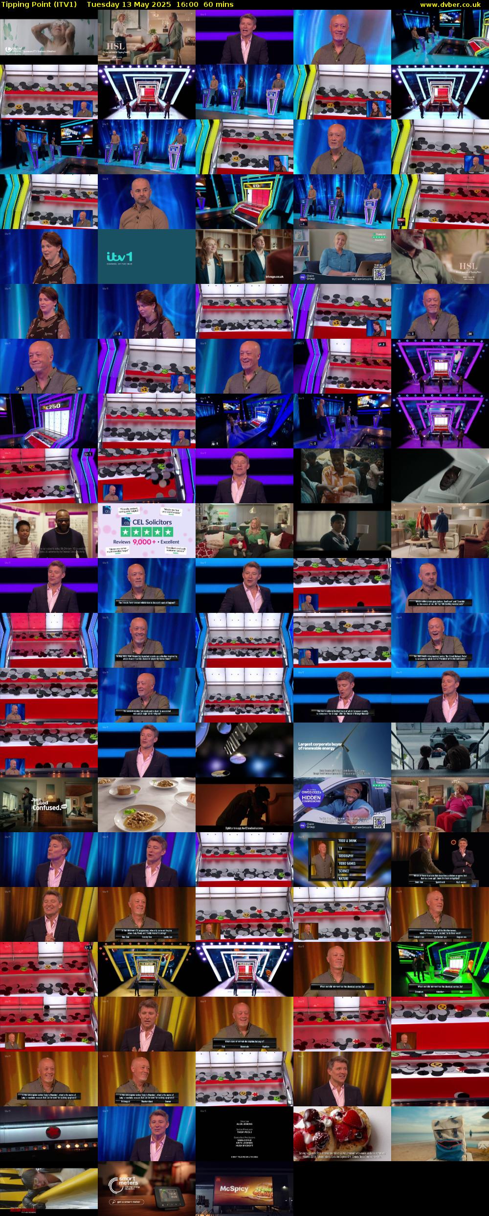 Tipping Point (ITV1) Tuesday 13 May 2025 16:00 - 17:00