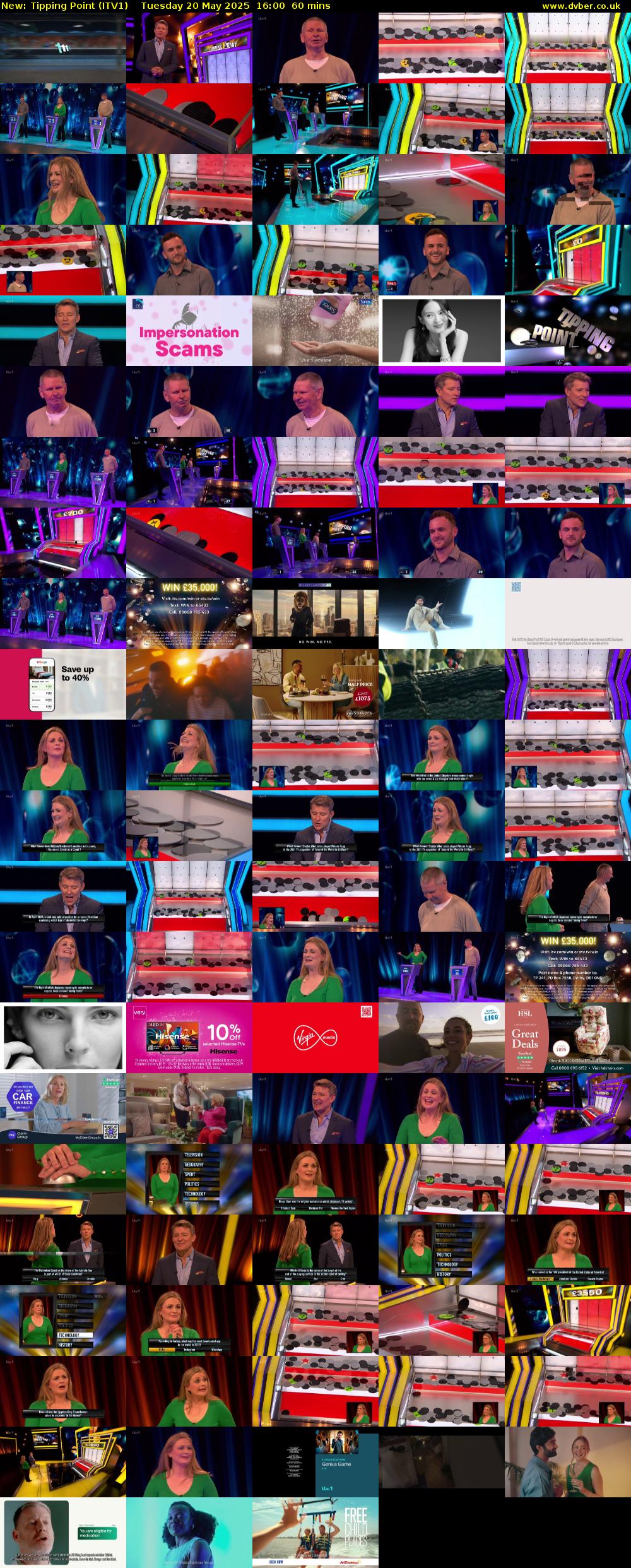 Tipping Point (ITV1) Tuesday 20 May 2025 16:00 - 17:00
