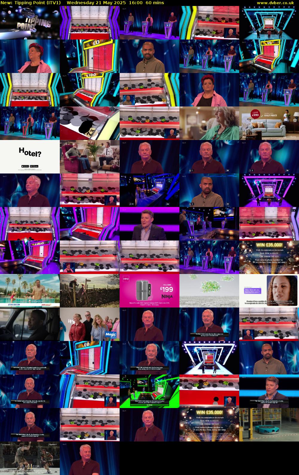 Tipping Point (ITV1) Wednesday 21 May 2025 16:00 - 17:00