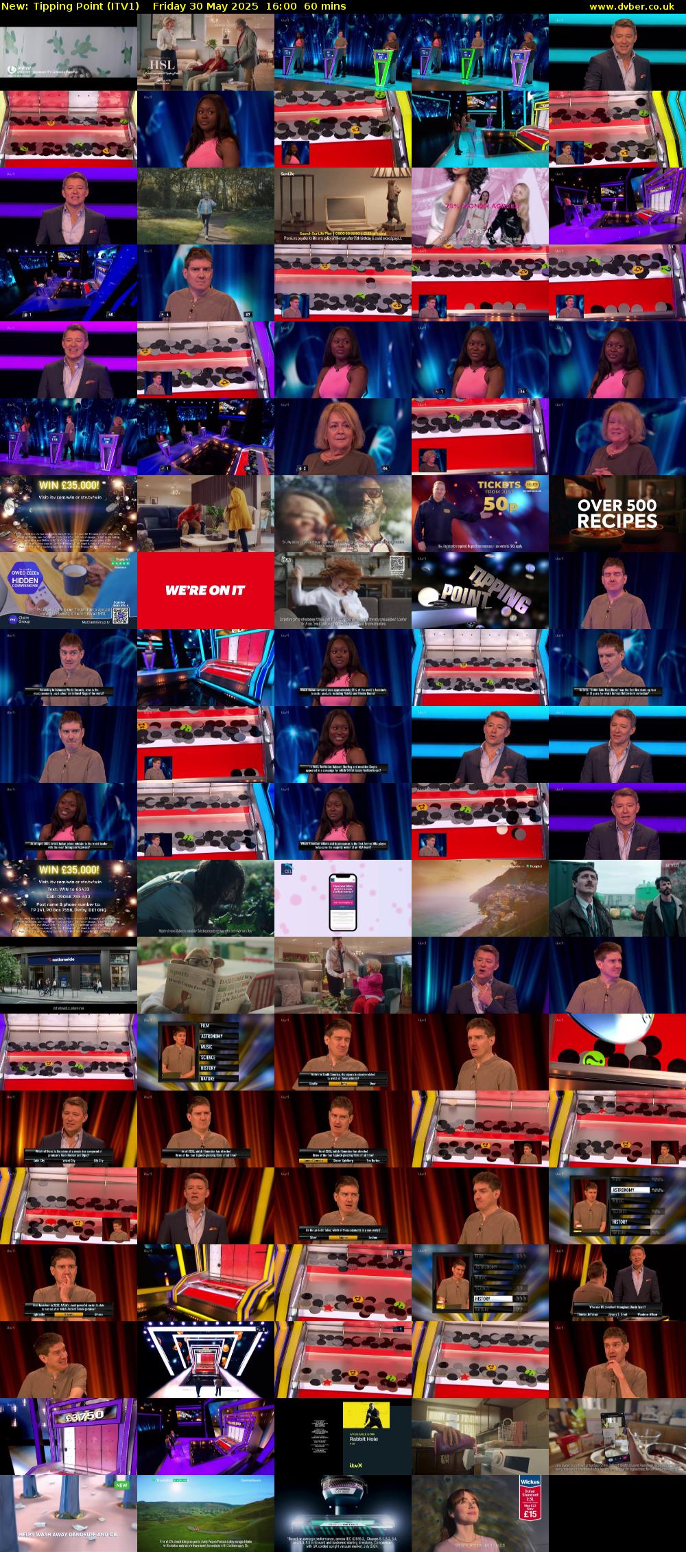 Tipping Point (ITV1) Friday 30 May 2025 16:00 - 17:00