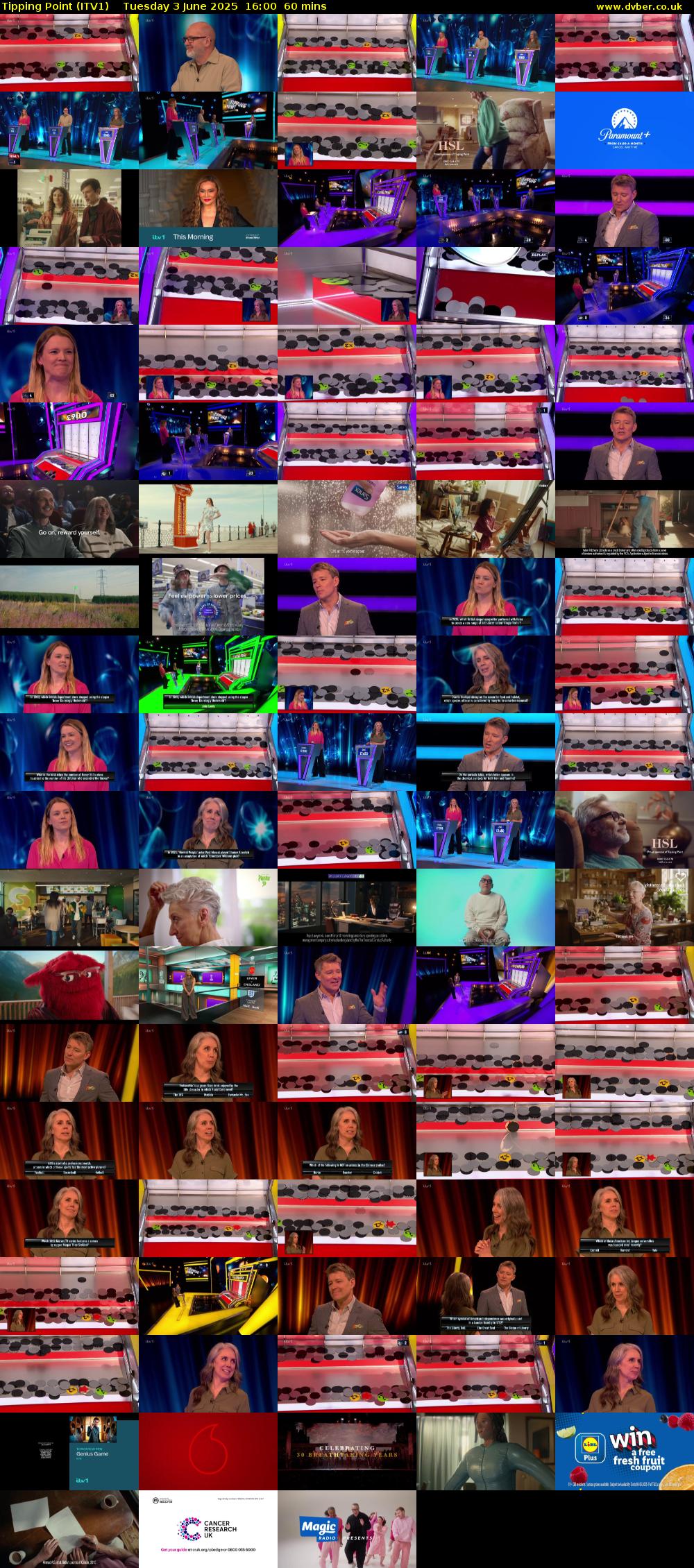 Tipping Point (ITV1) Tuesday 3 June 2025 16:00 - 17:00