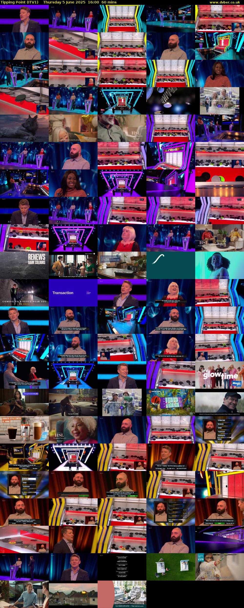 Tipping Point (ITV1) Thursday 5 June 2025 16:00 - 17:00