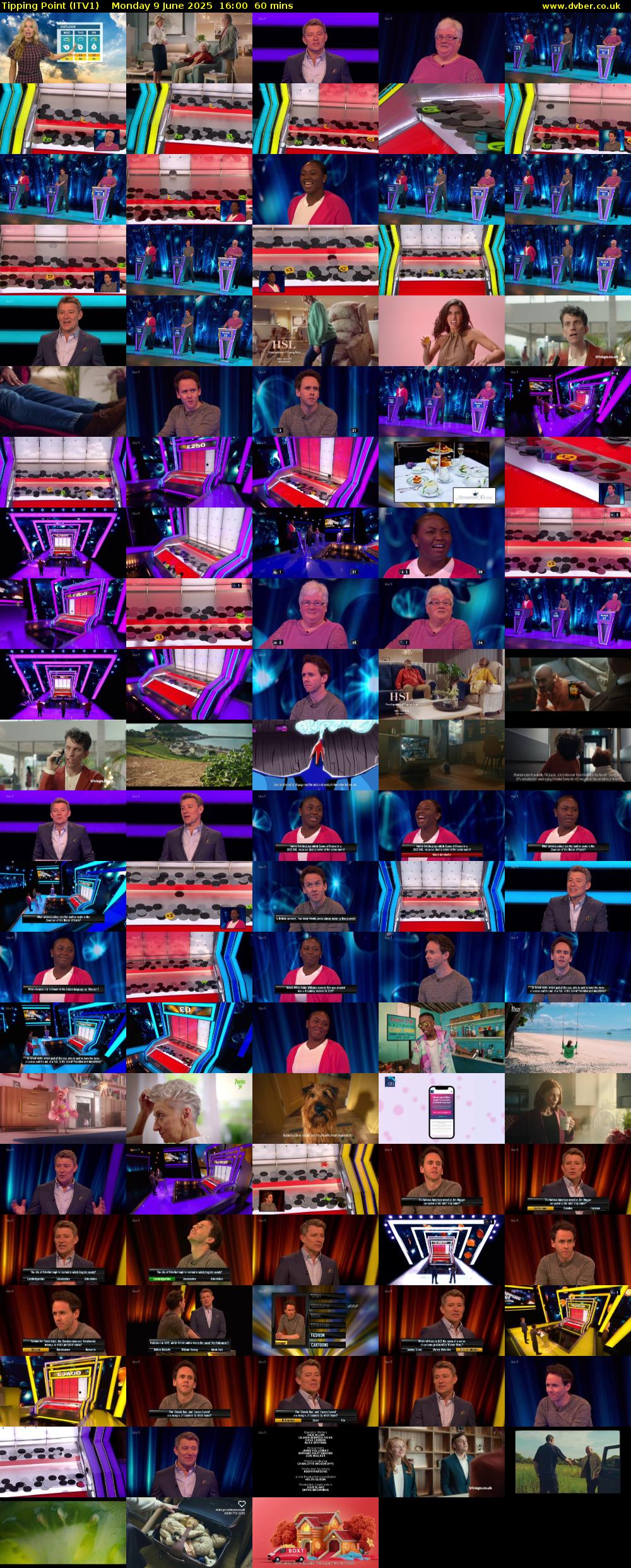 Tipping Point (ITV1) Monday 9 June 2025 16:00 - 17:00