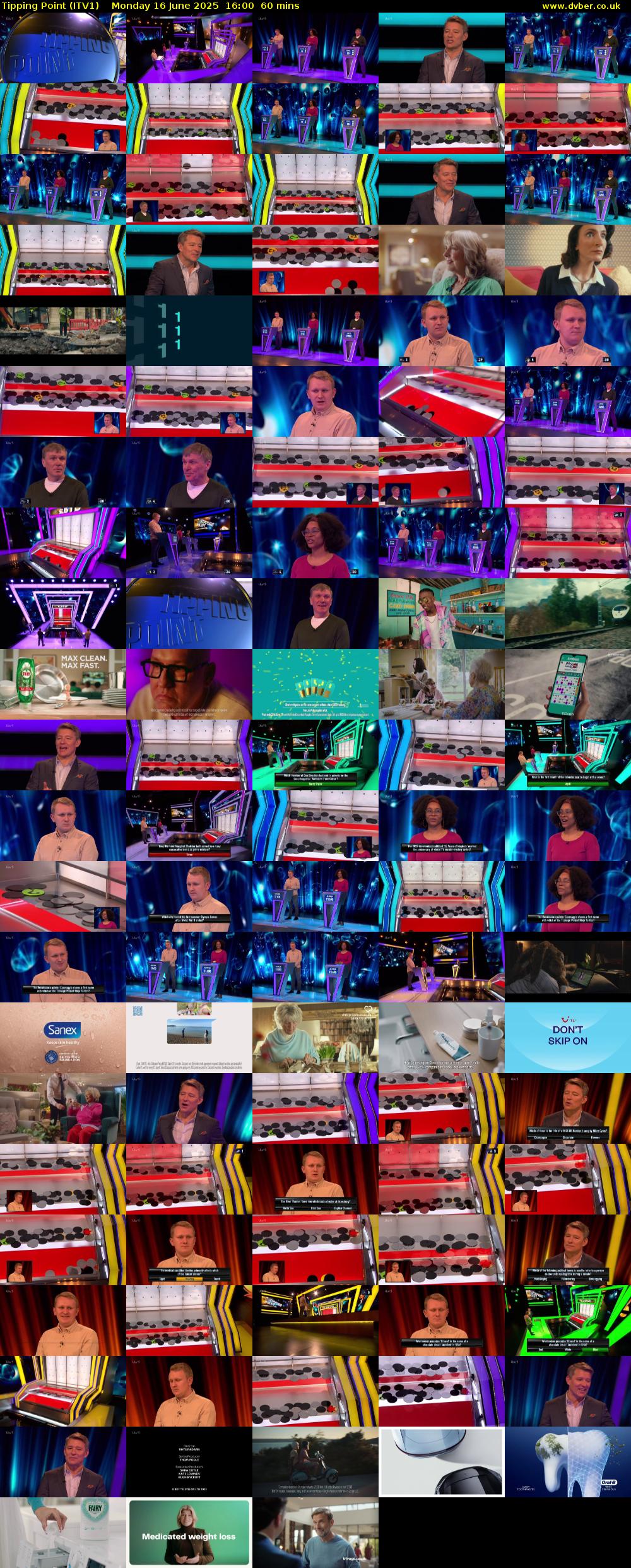 Tipping Point (ITV1) Monday 16 June 2025 16:00 - 17:00