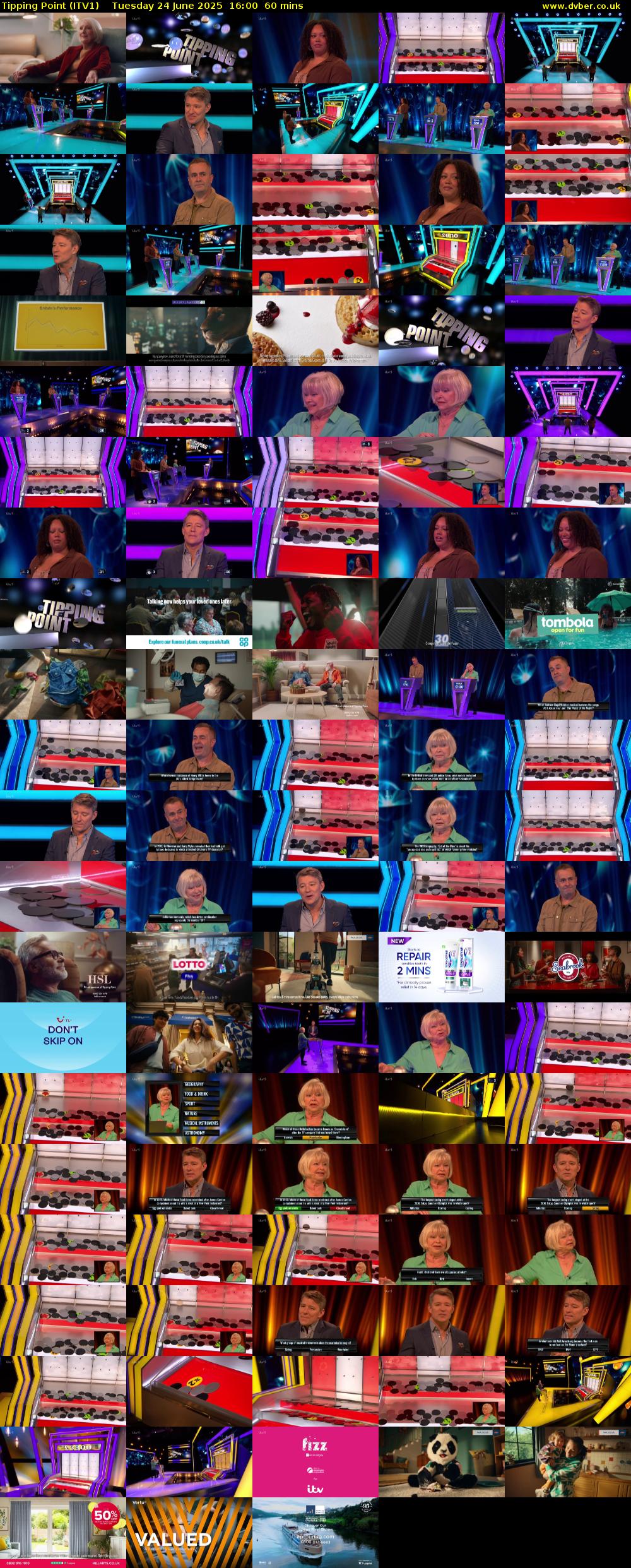 Tipping Point (ITV1) Tuesday 24 June 2025 16:00 - 17:00