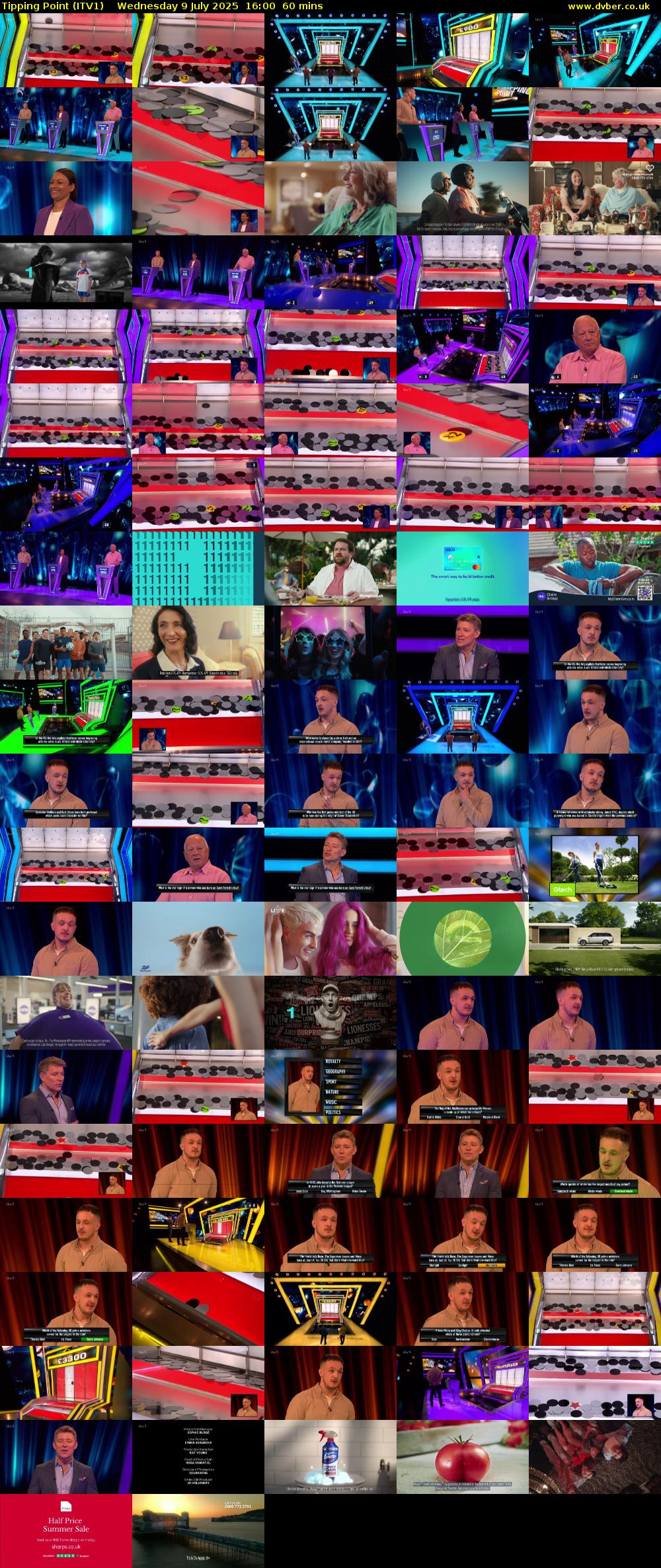 Tipping Point (ITV1) Wednesday 9 July 2025 16:00 - 17:00