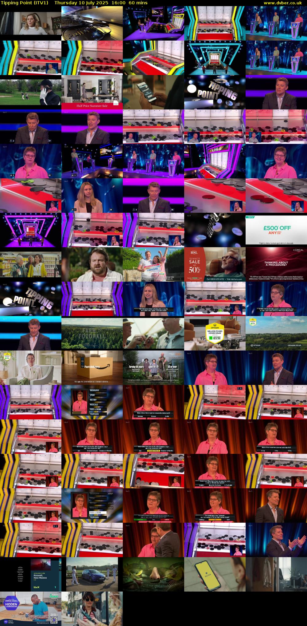 Tipping Point (ITV1) Thursday 10 July 2025 16:00 - 17:00