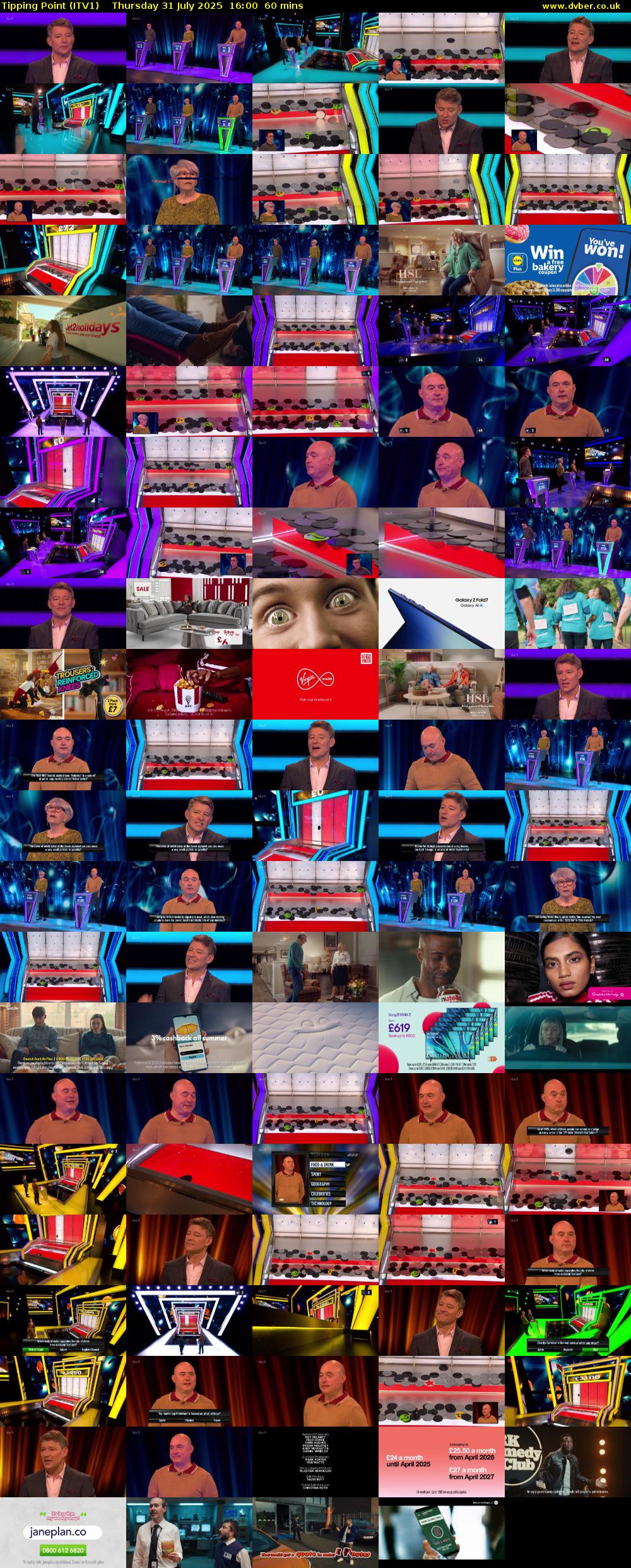 Tipping Point (ITV1) Thursday 31 July 2025 16:00 - 17:00