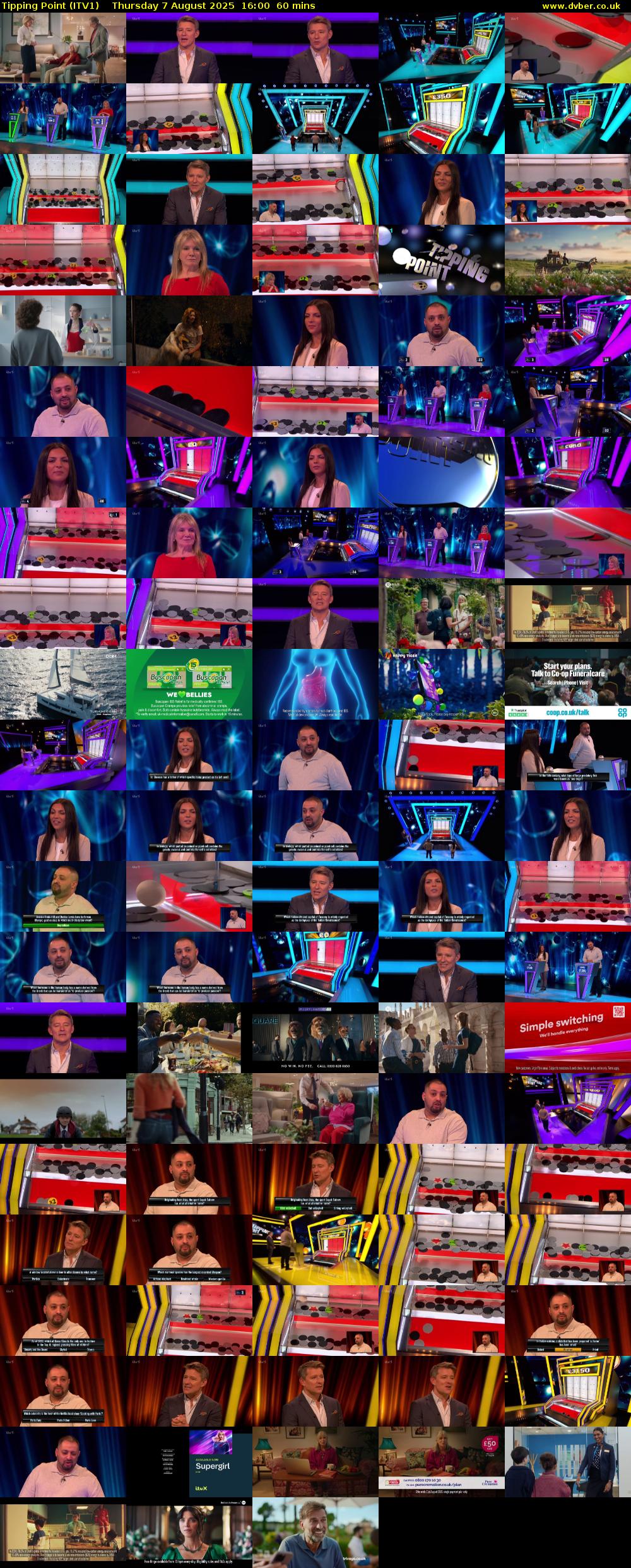 Tipping Point (ITV1) Thursday 7 August 2025 16:00 - 17:00