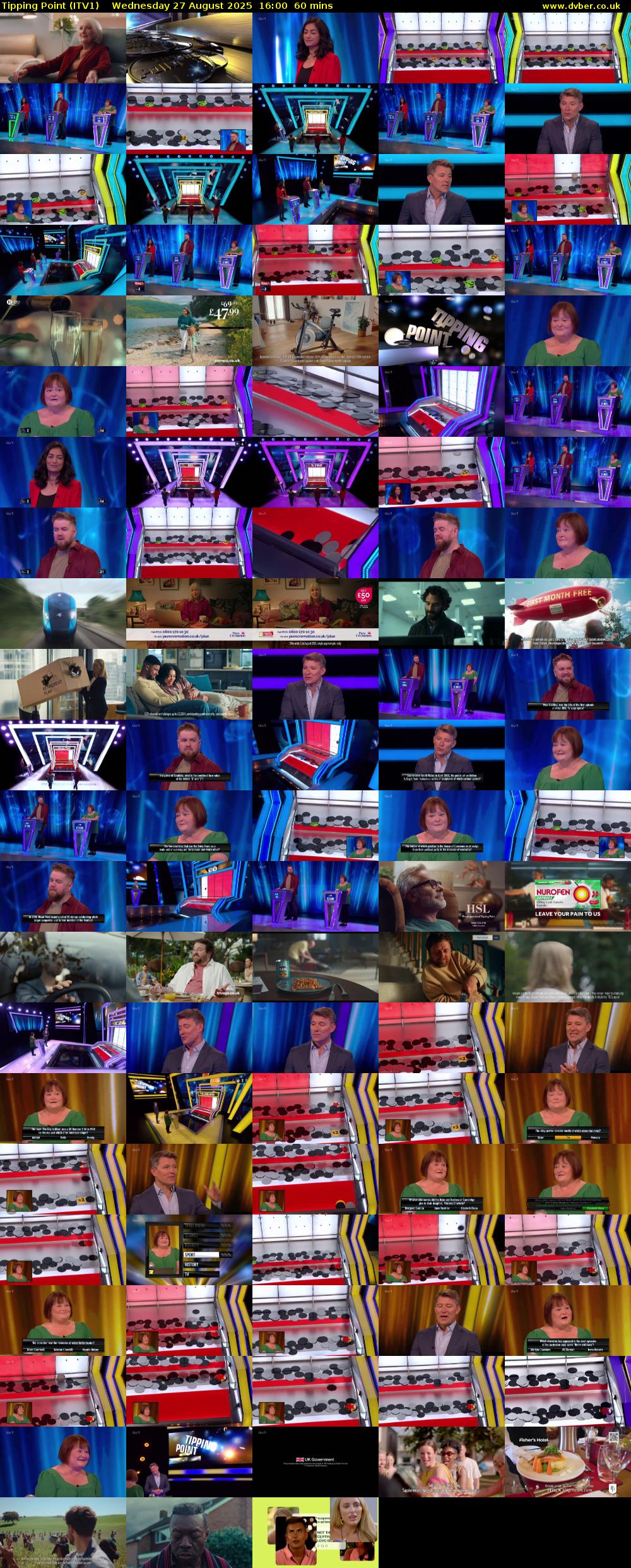 Tipping Point (ITV1) Wednesday 27 August 2025 16:00 - 17:00