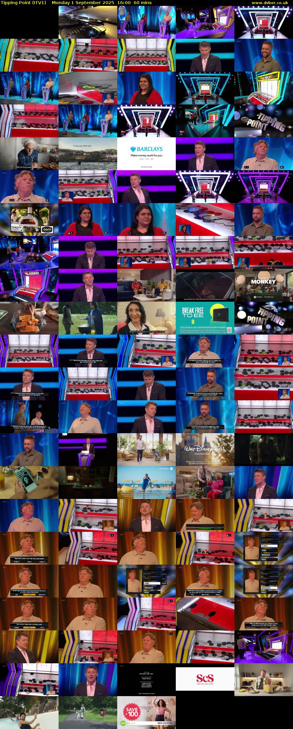 Tipping Point (ITV1) Monday 1 September 2025 16:00 - 17:00