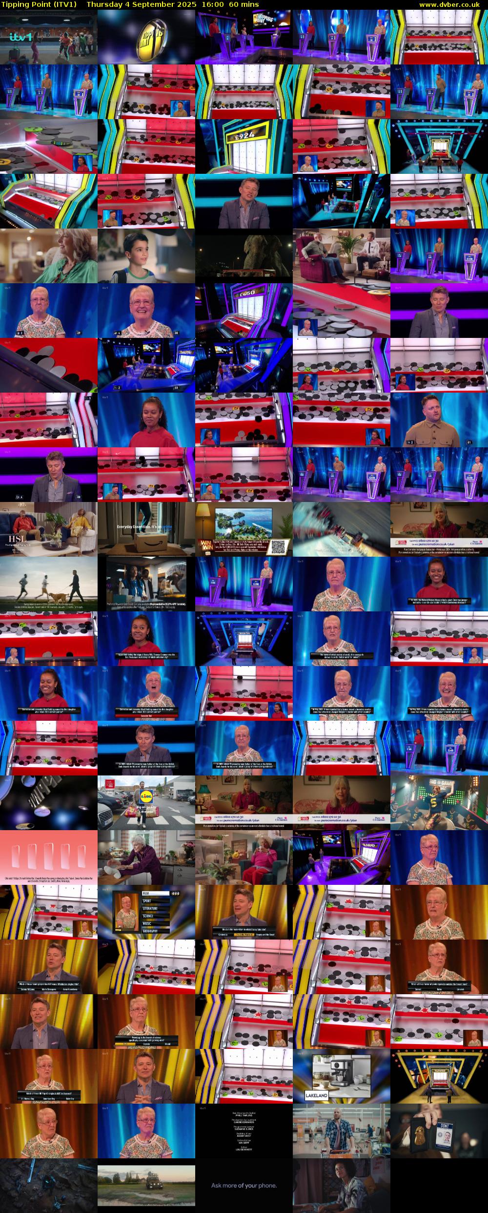 Tipping Point (ITV1) Thursday 4 September 2025 16:00 - 17:00