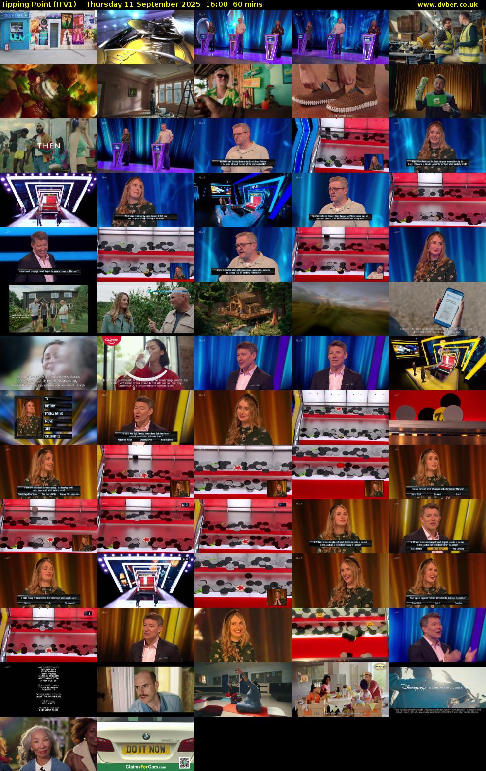 Tipping Point (ITV1) Thursday 11 September 2025 16:00 - 17:00