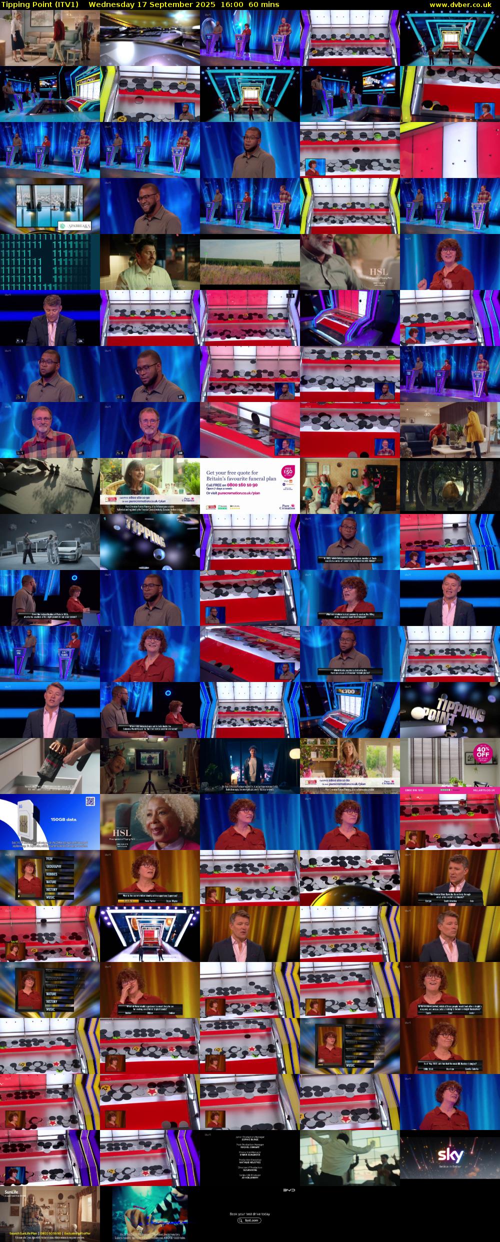 Tipping Point (ITV1) Wednesday 17 September 2025 16:00 - 17:00