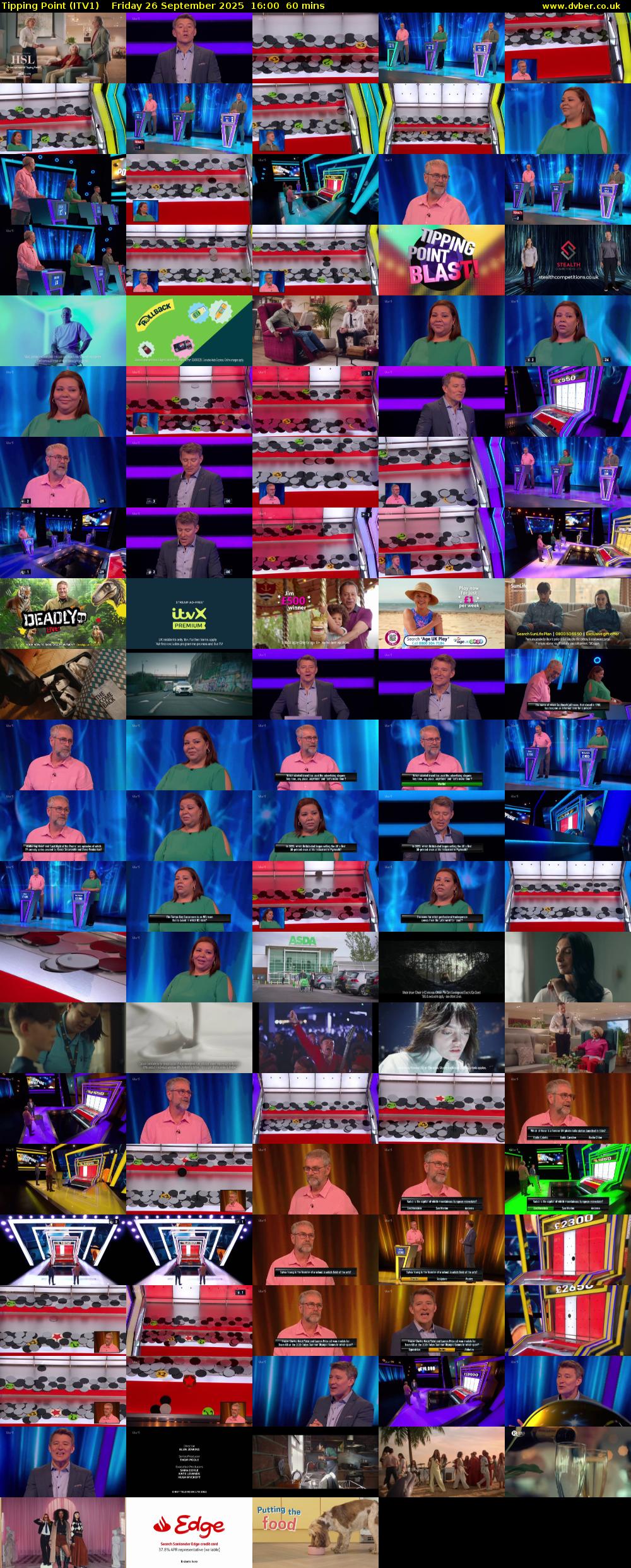 Tipping Point (ITV1) Friday 26 September 2025 16:00 - 17:00