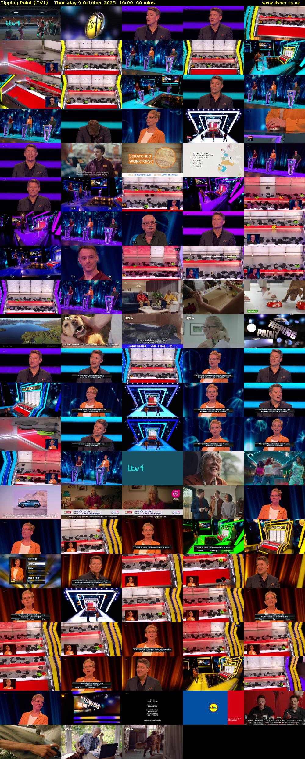 Tipping Point (ITV1) Thursday 9 October 2025 16:00 - 17:00