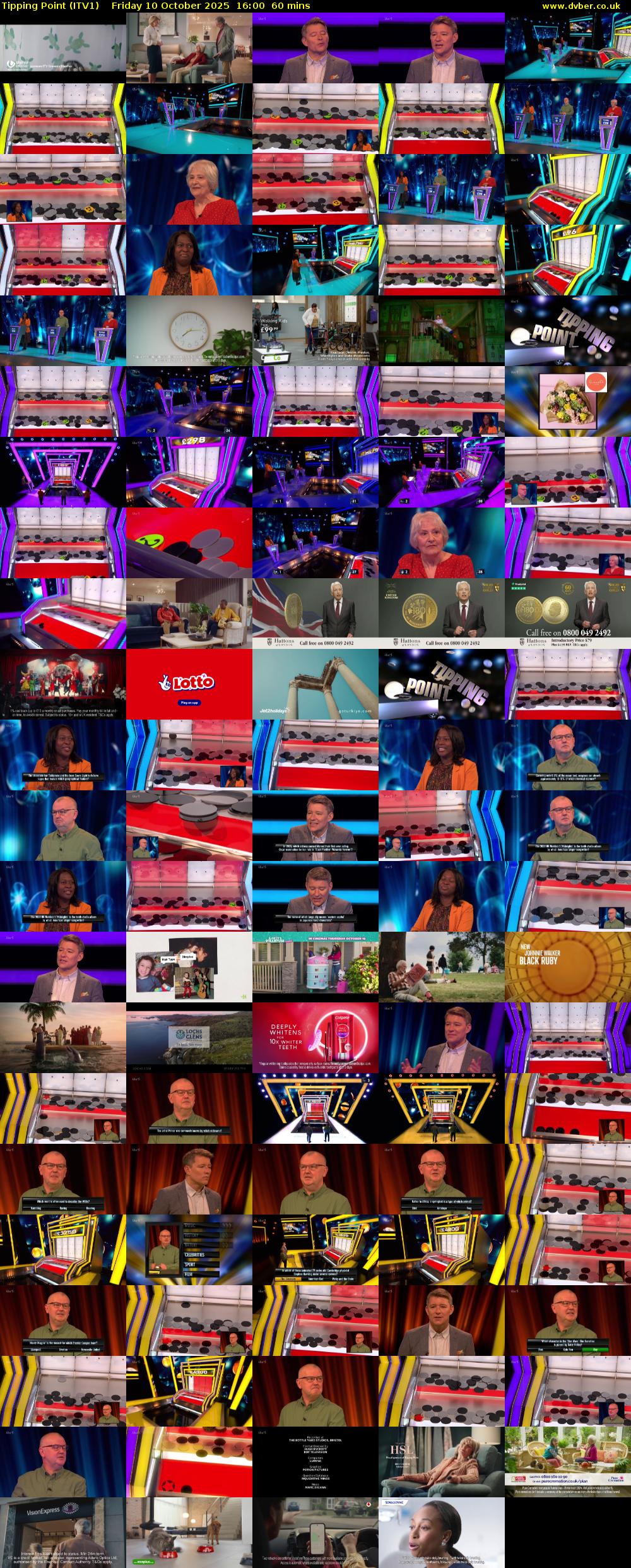 Tipping Point (ITV1) Friday 10 October 2025 16:00 - 17:00