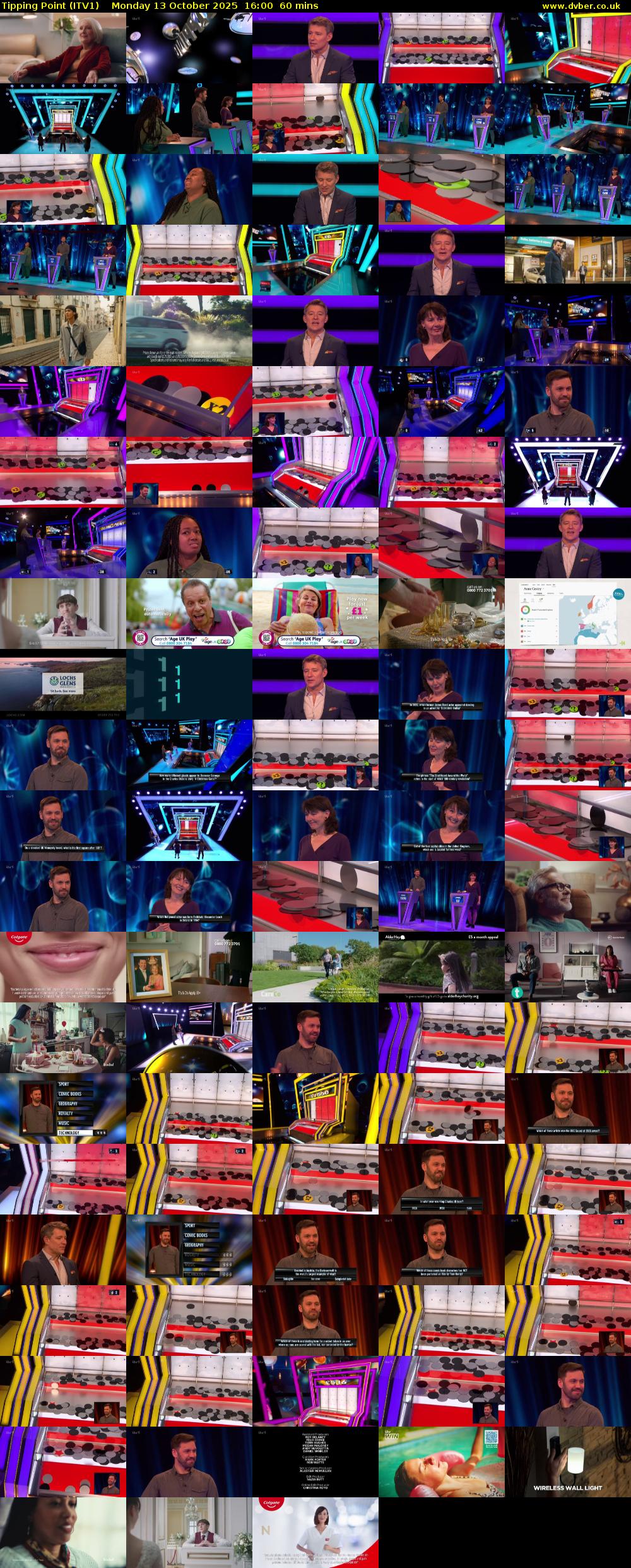 Tipping Point (ITV1) Monday 13 October 2025 16:00 - 17:00