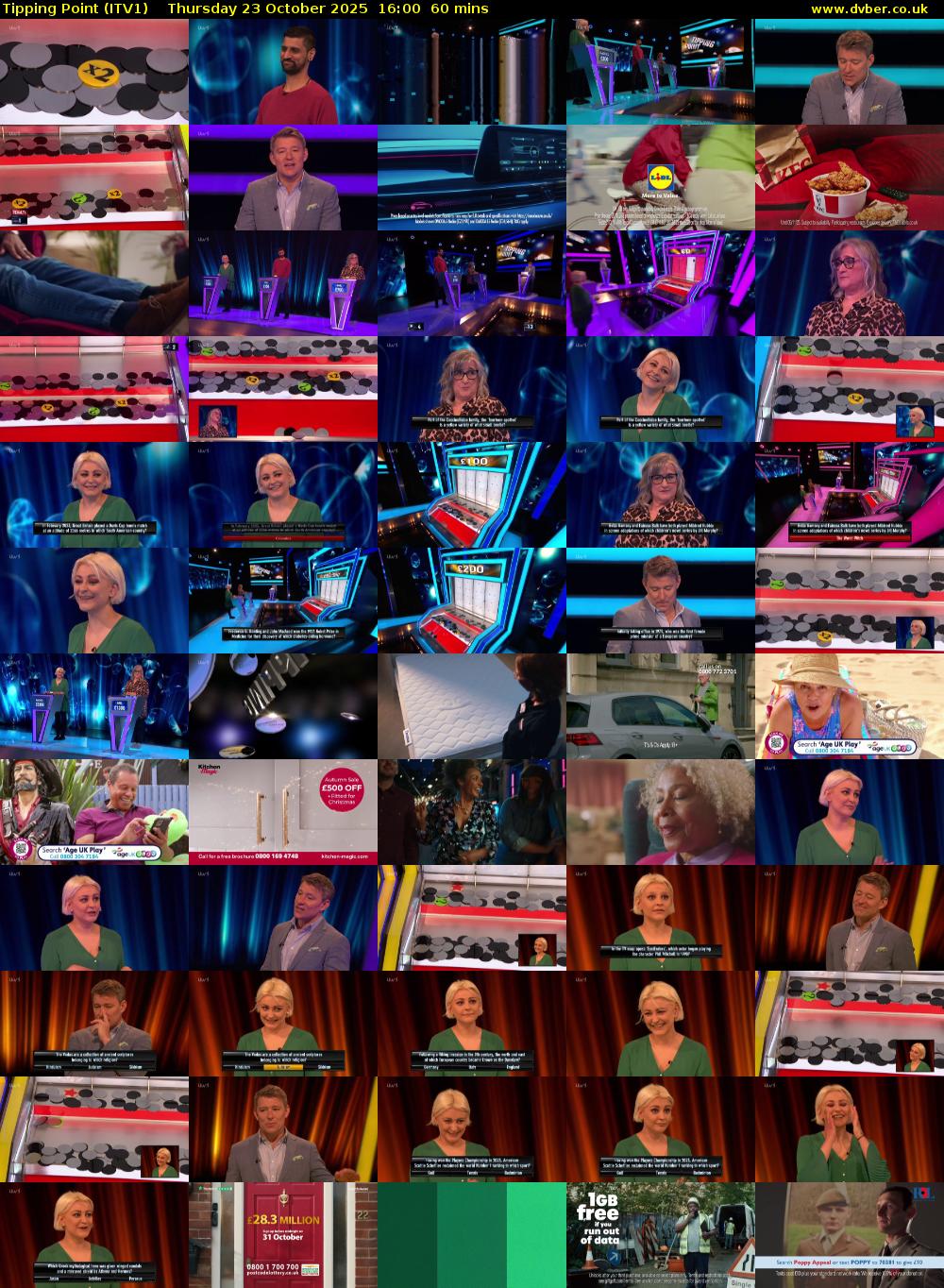 Tipping Point (ITV1) Thursday 23 October 2025 16:00 - 17:00