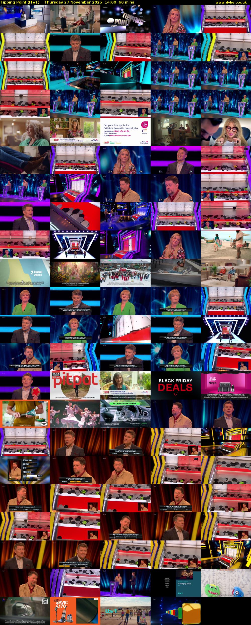 Tipping Point (ITV1) Thursday 27 November 2025 14:00 - 15:00