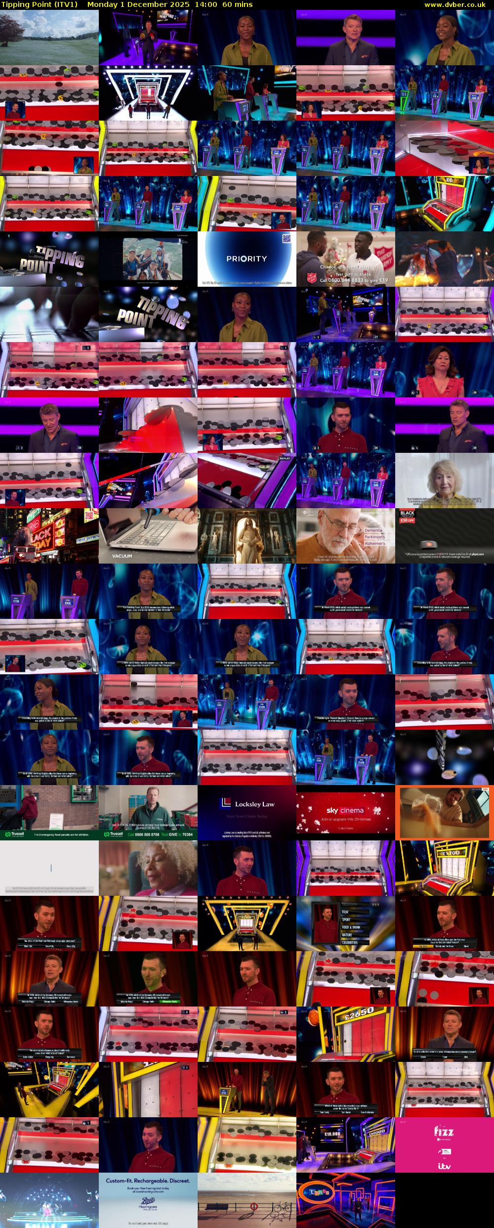 Tipping Point (ITV1) Monday 1 December 2025 14:00 - 15:00