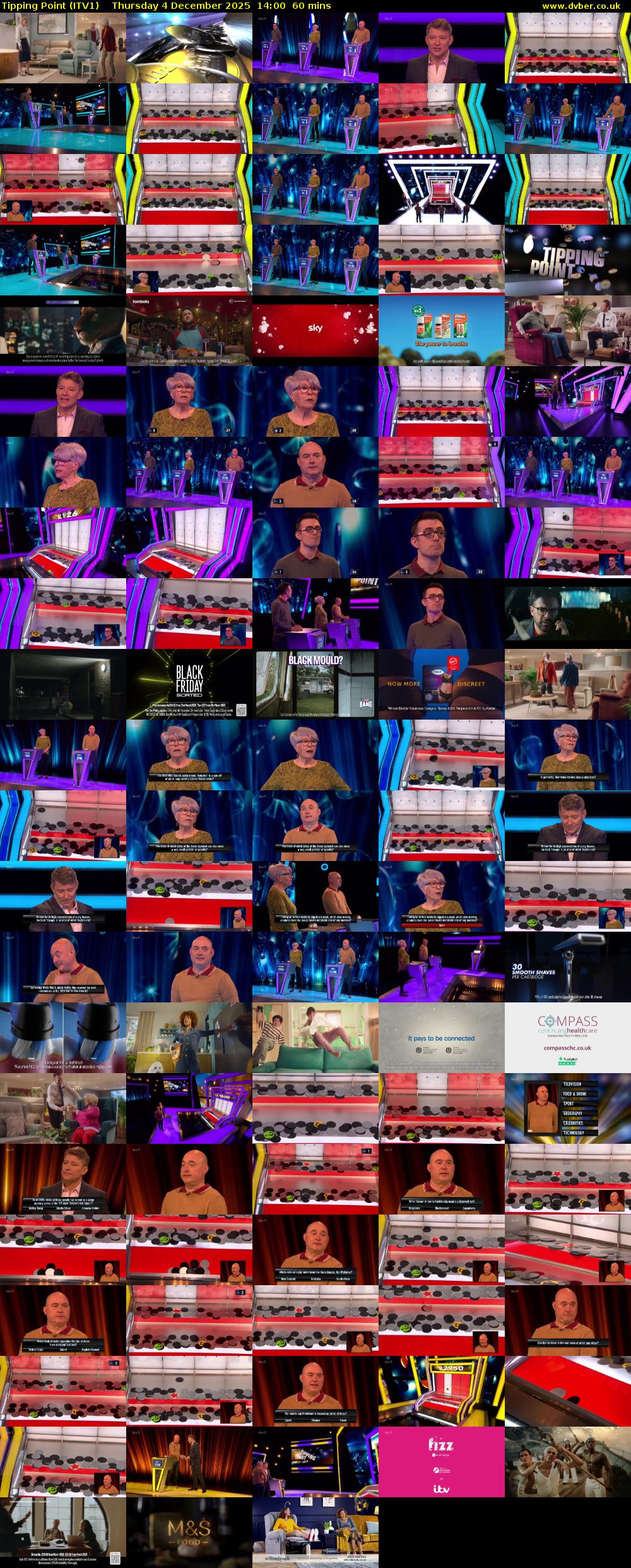 Tipping Point (ITV1) Thursday 4 December 2025 14:00 - 15:00