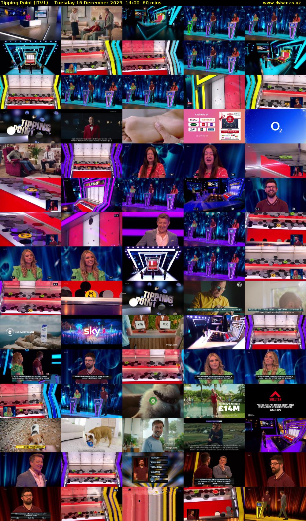 Tipping Point (ITV1) Tuesday 16 December 2025 14:00 - 15:00