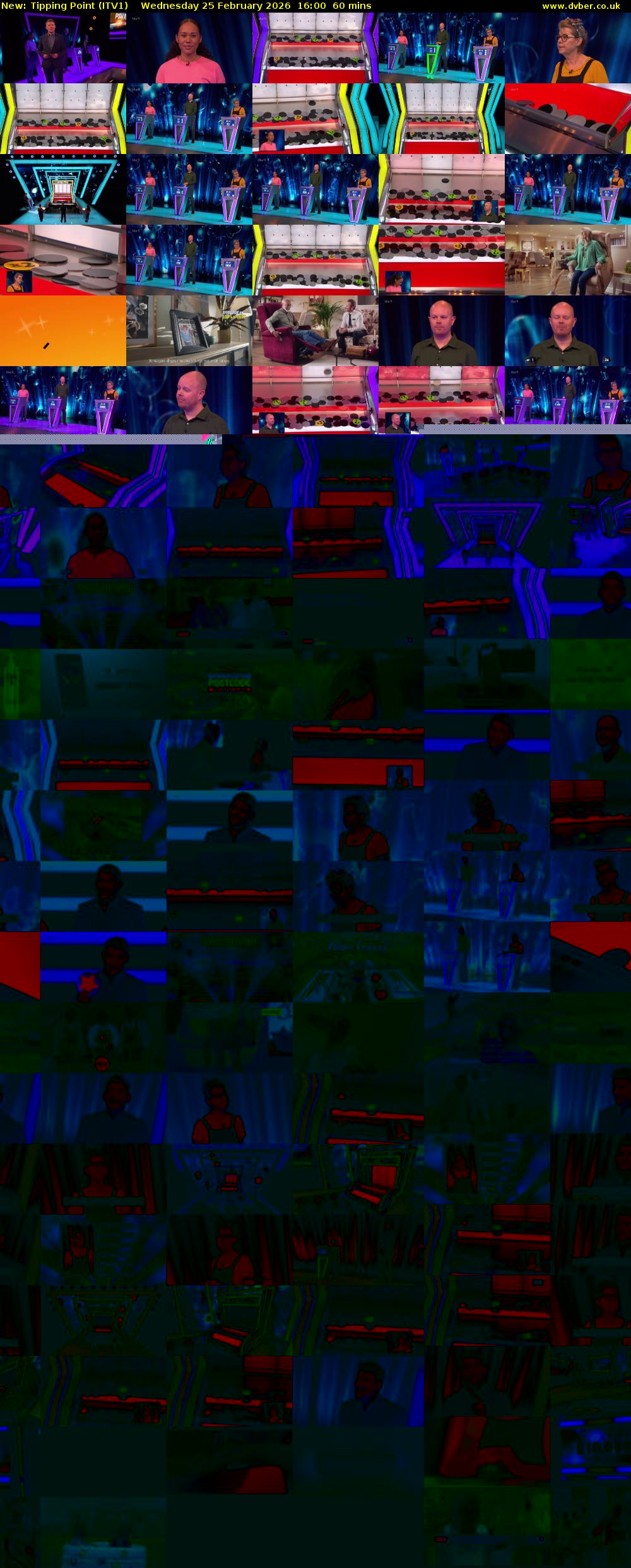 Tipping Point (ITV1) Wednesday 25 February 2026 16:00 - 17:00