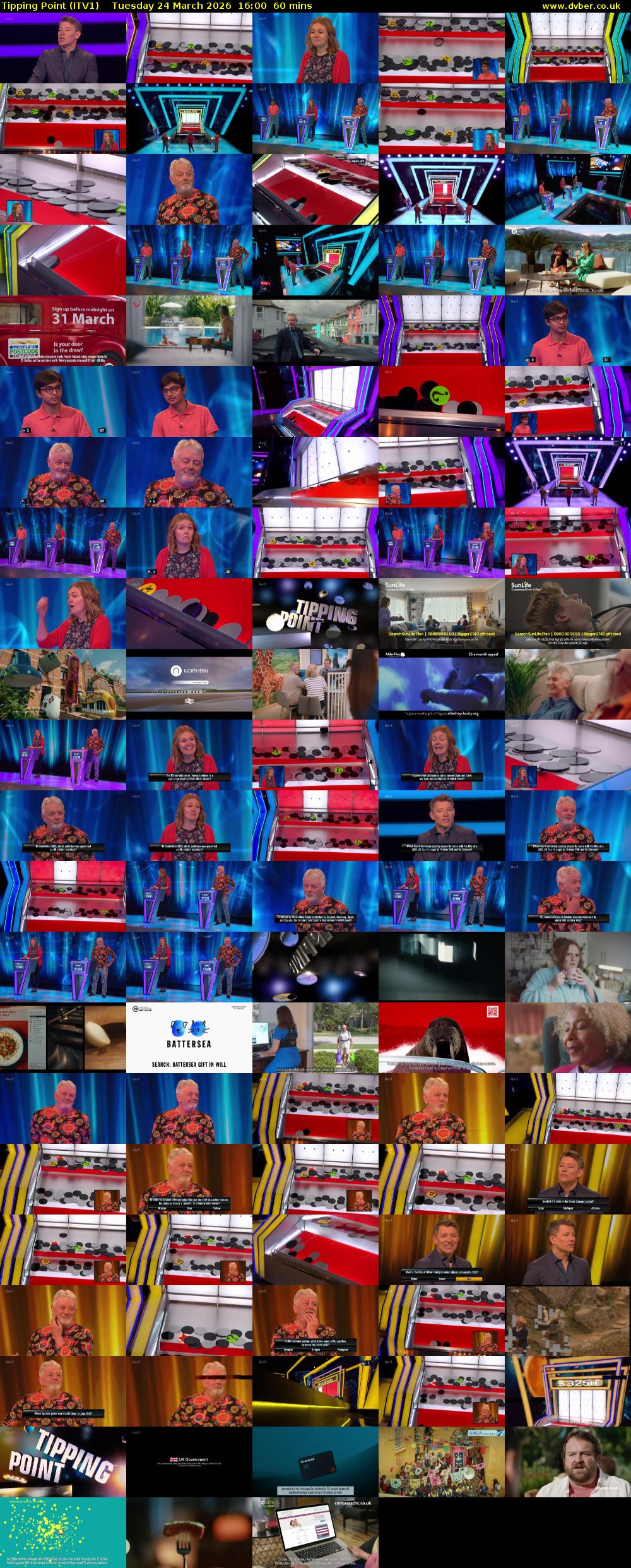 Tipping Point (ITV1) Tuesday 24 March 2026 16:00 - 17:00