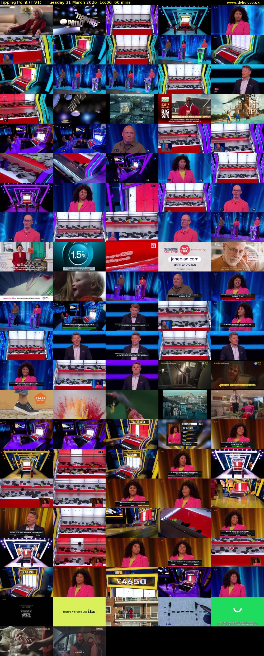 Tipping Point (ITV1) Tuesday 31 March 2026 16:00 - 17:00