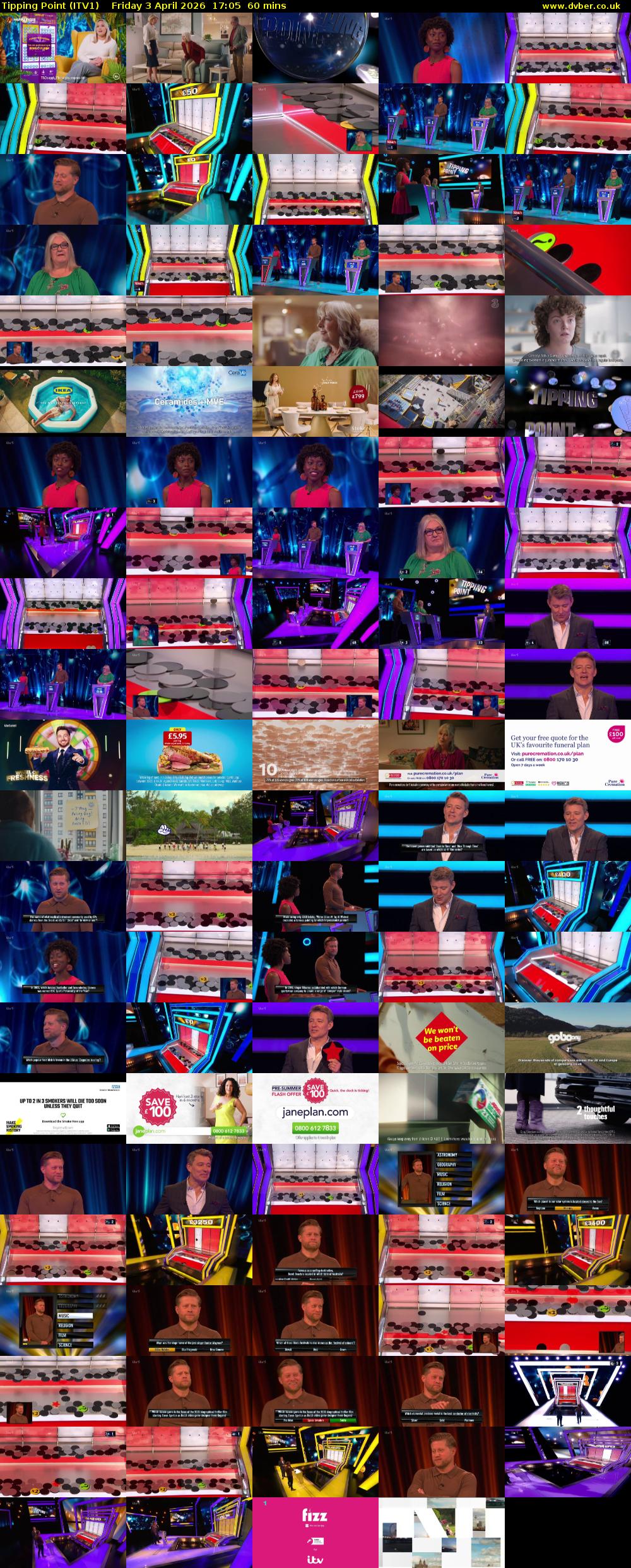 Tipping Point (ITV1) Friday 3 April 2026 17:05 - 18:05