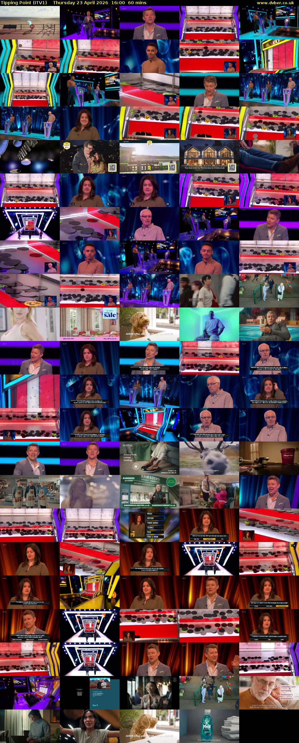 Tipping Point (ITV1) Thursday 23 April 2026 16:00 - 17:00