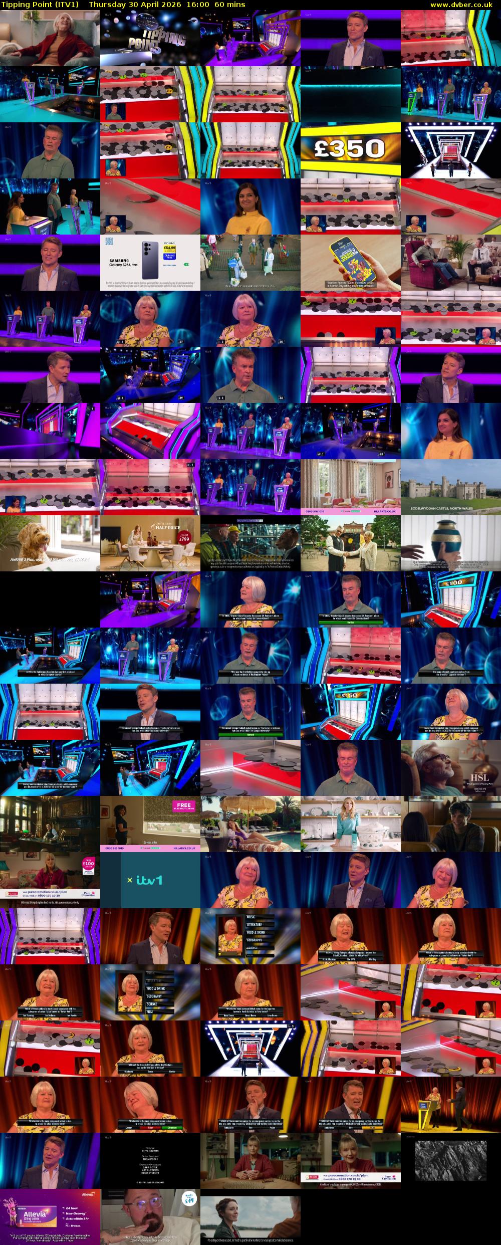 Tipping Point (ITV1) Thursday 30 April 2026 16:00 - 17:00