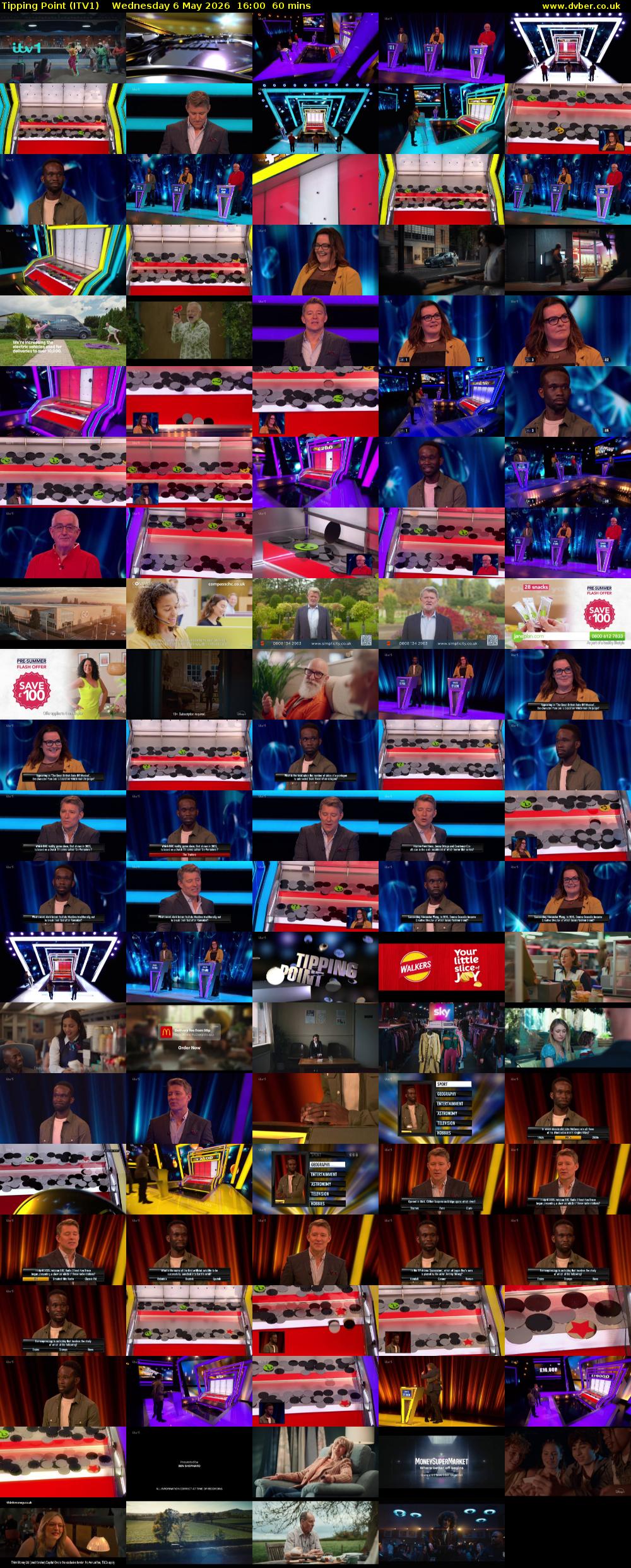 Tipping Point (ITV1) Wednesday 6 May 2026 16:00 - 17:00