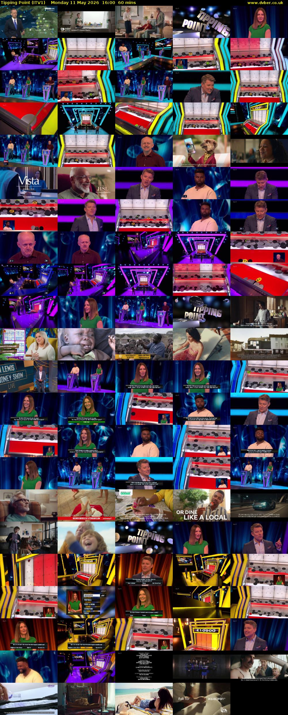 Tipping Point (ITV1) Monday 11 May 2026 16:00 - 17:00
